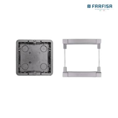 Scatola incasso 1 modulo antiv.