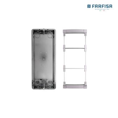 Scatola incasso 3 moduli antiv.