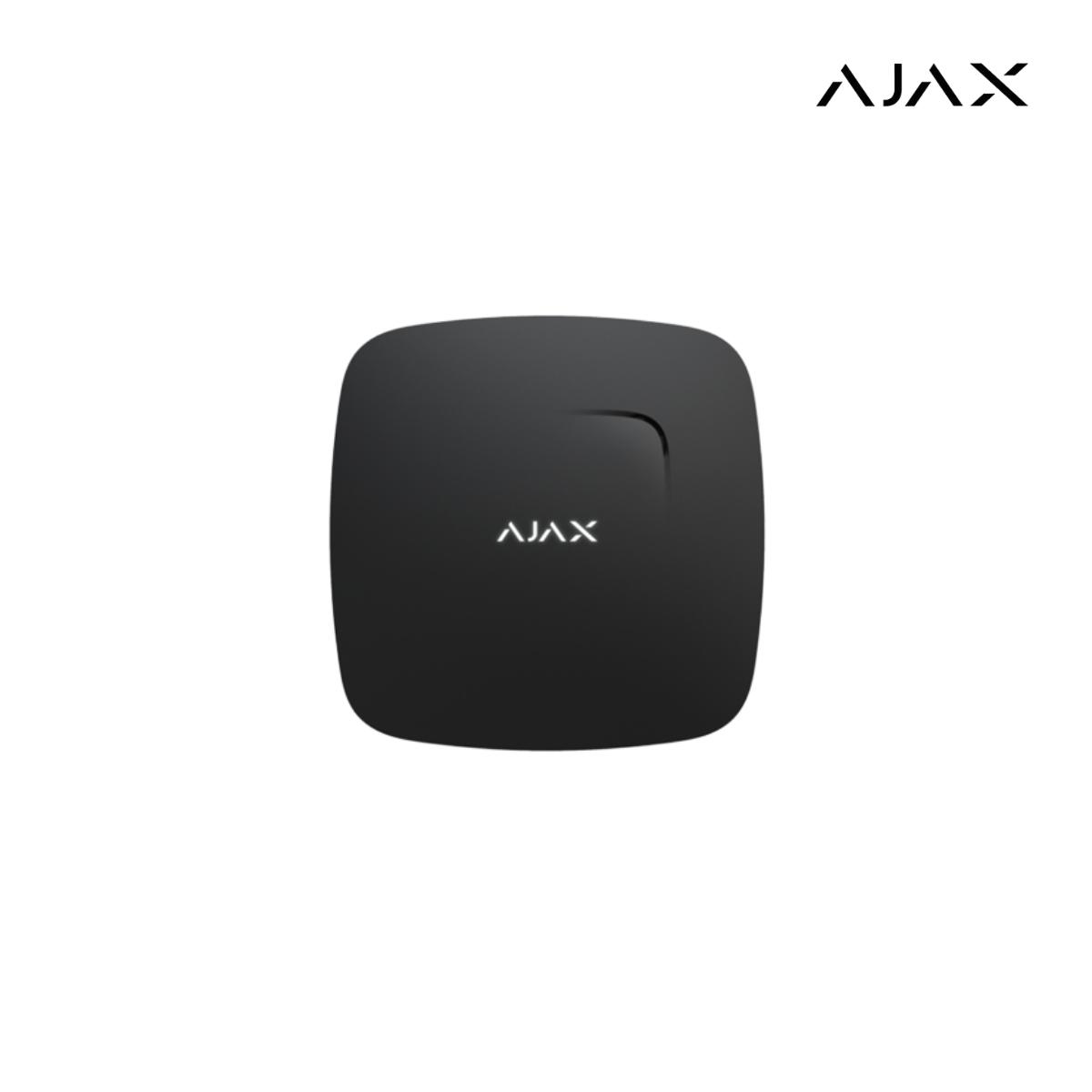 FireProtect Plus (with CO) ASP black I Rilevatore wireless di fumo con sensore di temperatura e monossido di carbonio, sirena integrata