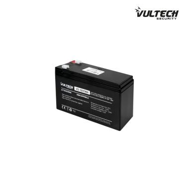 Batteria Ermetica al Piombo VulTech Security VS-12V7AH Rev.2.3 12V 7A Ricaricabile (AGM)