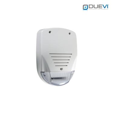 Sirena esterna a batteria radio 433 + bat 7,5v